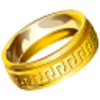 Gold Ring Icon Image