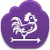 Weathercock Icon Image