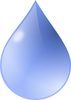 Free Water Drop Clipart Illustration Image