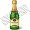 Champagne Bottle Image