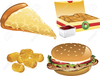 Grilled Chicken Sandwich Clipart Image