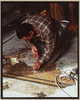 Willard Hotel Lobby Floor Being Fitted For Tile Pieces, 1985  / C.m. Highsmith. Image