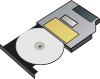 Slim Cd Drive Clip Art