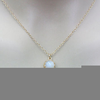 Simple Moonstone Necklace Image