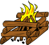 Campfires And Cooking Cranes 12 Clip Art