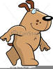 Free Dog Smiling Clipart Image