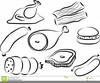 Protein Foods Clipart Image