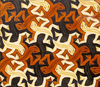 Escher Lizard Pattern Image