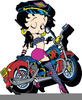 Animated Betty Boop Clipart Image