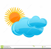 Weather Symbols Clipart Image