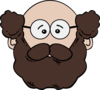 Bearded Man Clip Art