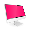 Computer Display Vector X Image