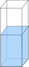 Cuvette Filled Lightish Blue Clip Art