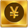 Yen Coin Icon Image