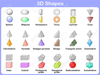 Free D Shape Clipart Image