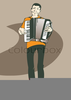 Accordion Clipart Image