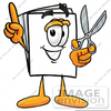 Clipart Holding Sissors Image