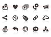 0086 Social Communication Icons Image