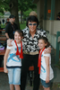 Elvis With Kids Lake George Image