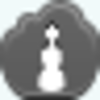 Free Grey Cloud Violin Image