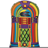 Jukebox Clipart Image
