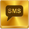 Free Gold Button Sms Image