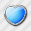 Icon Heart Cyan Image