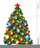 Xmas Trees Clipart Image