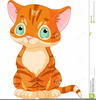 Free Cartoon Cat Food Clipart Image