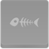 Fish Skeleton Icon Image