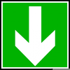 Arrow Pointing Down Clipart Image