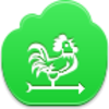 Weathercock Icon Image