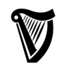 Guinness Harp Stencil Image