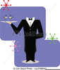 Free Clipart Butler Image