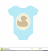 Blue Onesie Clipart Image