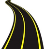 Vector Illustration Of Winding Road Image