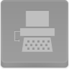 Typewriter Icon Image