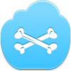 Free Blue Cloud Bones Image