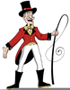 Circus Ringmaster Clipart Image