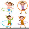 Hula Hoop Clipart Image