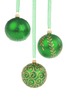 Green Christmas Baubles Qpt Image