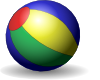 Beachball V Clip Art