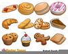 Bakery Items Clipart Image