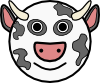 Cow Vache Clip Art