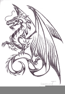 Fierce Black Horse Clipart Image