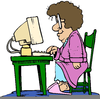 Sleeping Grandma Clipart Image