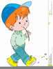 Animated Walking Feet Clipart Image