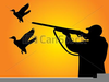 Free Hunters Clipart Image