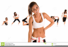 Stretching Exercise Clipart Image