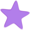 Purple Star Clip Art